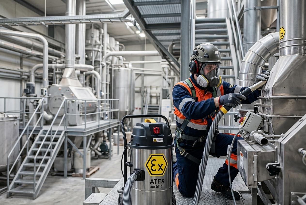 Featured image for What is ATEX Cleaning and Why is it Non-Negotiable for Your Business?